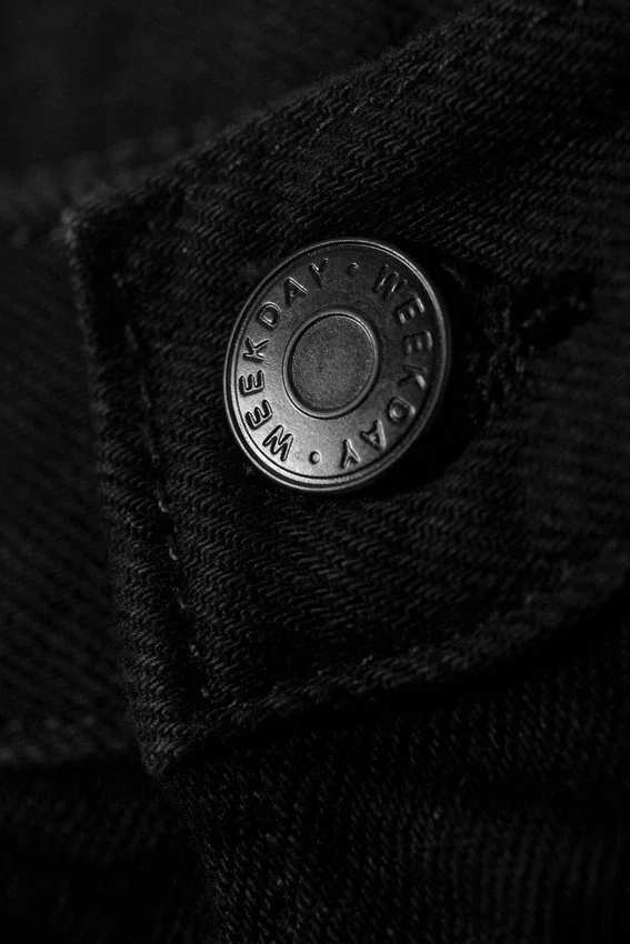 Vaqueros unisex holgados de talle medio Astro Loose Baggy – Lavado negro – Negro Vaqueros unisex holgados de talle medio Astro Loose Baggy – Lavado negro – Negro