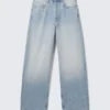 Vaqueros unisex holgados y anchos de talle medio Astro Loose Baggy – Azul Kimberley – Azul claro Vaqueros unisex holgados y anchos de talle medio Astro Loose Baggy – Azul Kimberley – Azul claro