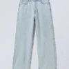 Vaqueros unisex Loose Baggy de talle medio Astro – Azul nieve – Azul claro Vaqueros unisex Loose Baggy de talle medio Astro – Azul nieve – Azul claro