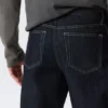Vaqueros unisex Nebula de talle medio y corte holgado tipo Barrel – Blue Rinse – Azul oscuro Vaqueros unisex Nebula de talle medio y corte holgado tipo Barrel – Blue Rinse – Azul oscuro