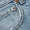 Vaqueros unisex Nebula de talle medio y corte holgado tipo Barrel – Kimberley Blue – Azul claro Vaqueros unisex Nebula de talle medio y corte holgado tipo Barrel – Kimberley Blue – Azul claro