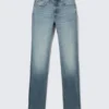 Vega Curve Vaqueros slim de cintura alta – Blue Horses – Azul medio Vega Curve Vaqueros slim de cintura alta – Blue Horses – Azul medio
