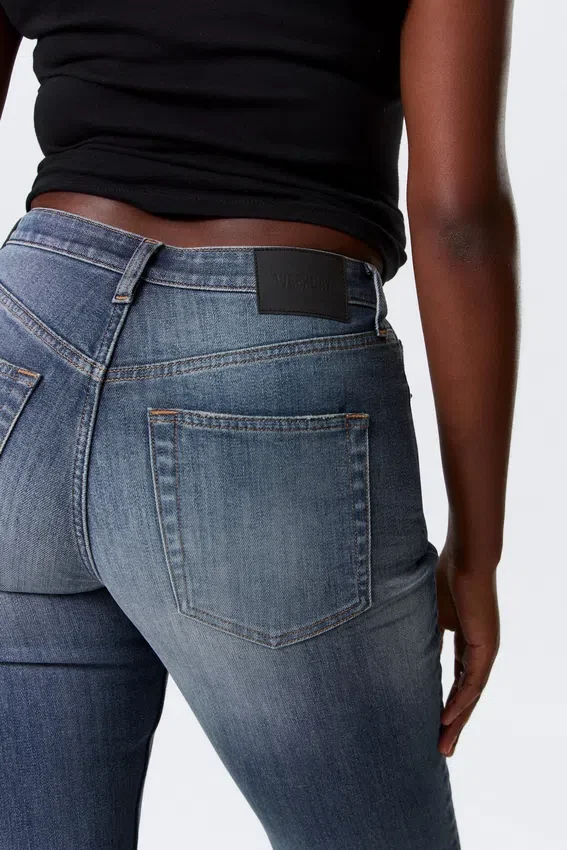 Vega Curve Vaqueros slim de cintura alta – Blue Hymn – Azul medio Vega Curve Vaqueros slim de cintura alta – Blue Hymn – Azul medio