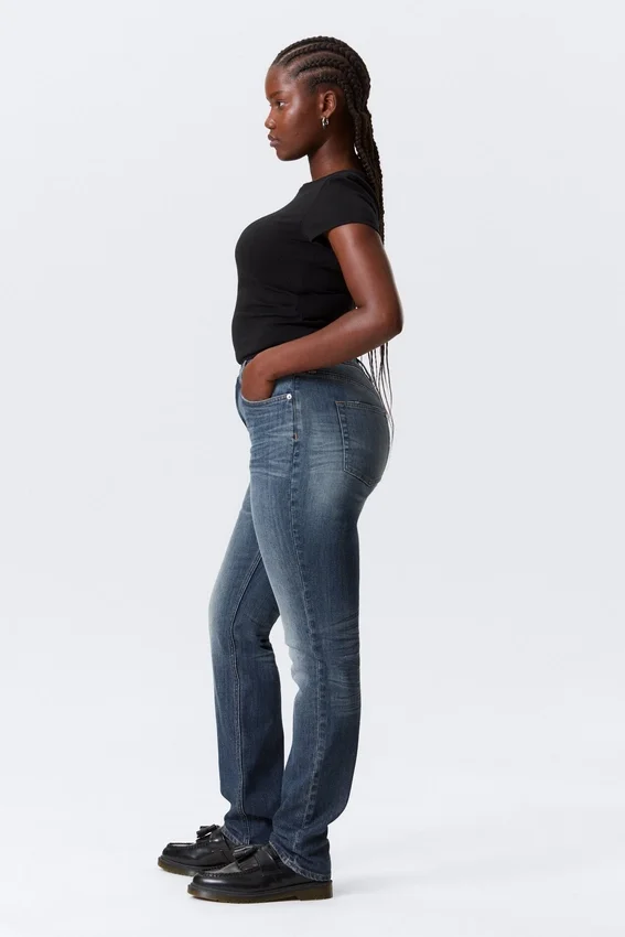 Vega Curve Vaqueros slim de cintura alta – Blue Hymn – Azul medio Vega Curve Vaqueros slim de cintura alta – Blue Hymn – Azul medio