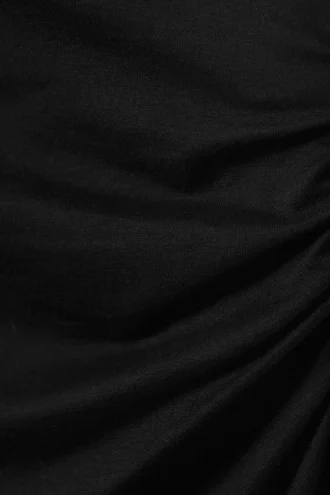 Vestido asimétrico de una sola manga – Negro Vestido asimétrico de una sola manga – Negro