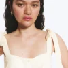 Vestido corsé – Blanco apagado Vestido corsé – Blanco apagado