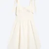Vestido corsé – Blanco apagado Vestido corsé – Blanco apagado