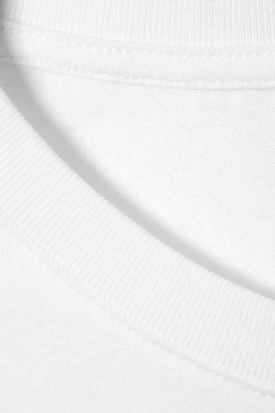 Vestido de camiseta oversize de algodón – Blanco Vestido de camiseta oversize de algodón – Blanco
