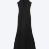Vestido de jersey con nudos – Negro Vestido de jersey con nudos – Negro