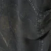 Vestido de satén con un solo hombro – Gris oscuro