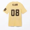 Vestido deportivo tipo camiseta – Amarillo claro y marrón Vestido deportivo tipo camiseta – Amarillo claro y marrón
