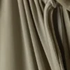 Vestido drapeado de jersey con una sola manga – Verde caqui Vestido drapeado de jersey con una sola manga – Verde caqui