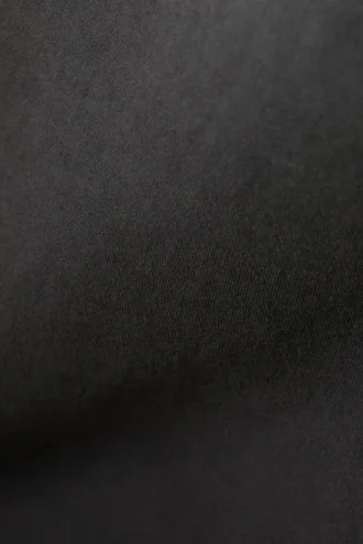 Vestido largo de manga larga con efecto lavado – Lavado degradado en gris oscuro
