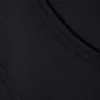 Vestido largo deportivo de corte ajustado y acampanado – Negro Vestido largo deportivo de corte ajustado y acampanado – Negro