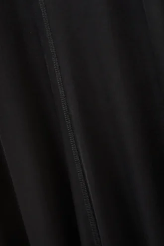 Vestido largo deportivo de pantalones cortos – Negro