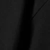 Vestido largo fruncido de pantalón corto – Negro Vestido largo fruncido de pantalón corto – Negro