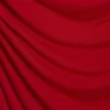 Vestido largo sin mangas con cuello barco – Rojo brillante Vestido largo sin mangas con cuello barco – Rojo brillante
