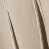 Vestido largo sin mangas con paneles de mezcla de lino – Beige claro Vestido largo sin mangas con paneles de mezcla de lino – Beige claro