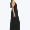 Vestido largo y vaporoso – Negro Vestido largo y vaporoso – Negro
