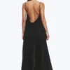 Vestido largo y vaporoso – Negro Vestido largo y vaporoso – Negro
