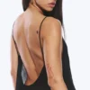 Vestido largo y vaporoso – Negro Vestido largo y vaporoso – Negro