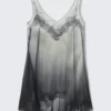 Vestido lencero de pantalones cortos estampado – Estampado de encaje Trompe-L’œIl Vestido lencero de pantalones cortos estampado – Estampado de encaje Trompe-L’œIl