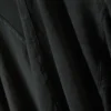 Vestido midi asimétrico lavado – Negro lavado Vestido midi asimétrico lavado – Negro lavado