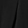 Vestido mini tipo camiseta estructurado – Negro Vestido mini tipo camiseta estructurado – Negro