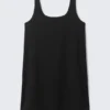 Vestido mini tipo pichi – Negro Vestido mini tipo pichi – Negro