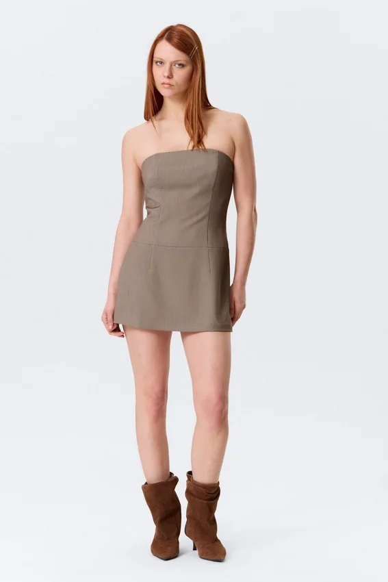 Vestido mini tubo de traje – Mole Melange Vestido mini tubo de traje – Mole Melange