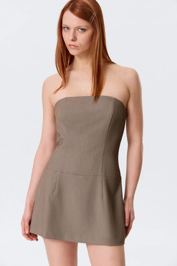 Vestido mini tubo de traje – Mole Melange Vestido mini tubo de traje – Mole Melange