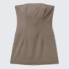 Vestido mini tubo de traje – Mole Melange Vestido mini tubo de traje – Mole Melange