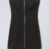 Vestido mini tubo Klara – Negro Vestido mini tubo Klara – Negro