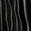 Vestido tubo con cremallera – Negro