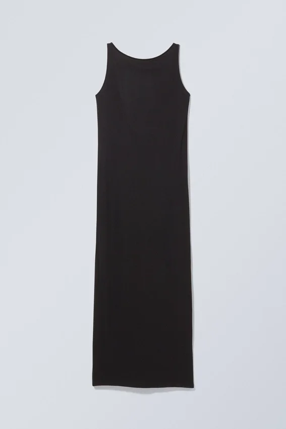 Vestido Yael con espalda abierta – Negro Vestido Yael con espalda abierta – Negro